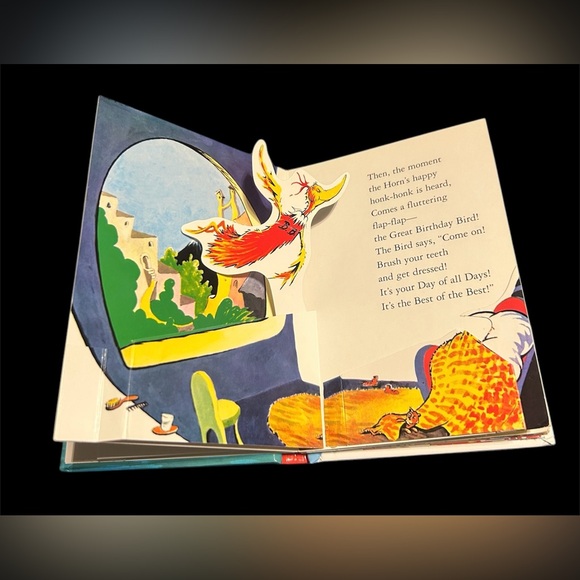 Dr. Seuss Happy Birthday to You! Small pop up board book. Previously loved. - Picture 8 of 12